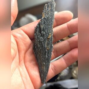 Large Black kyanite aka witches broom